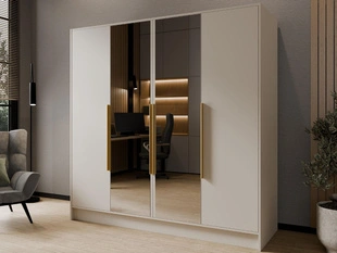 Armoire avec Miroir Lucca Cachemire