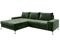 Vert foncé \ Velours \ Angle gauche