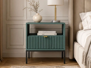 Table de Chevet avec Amber vert