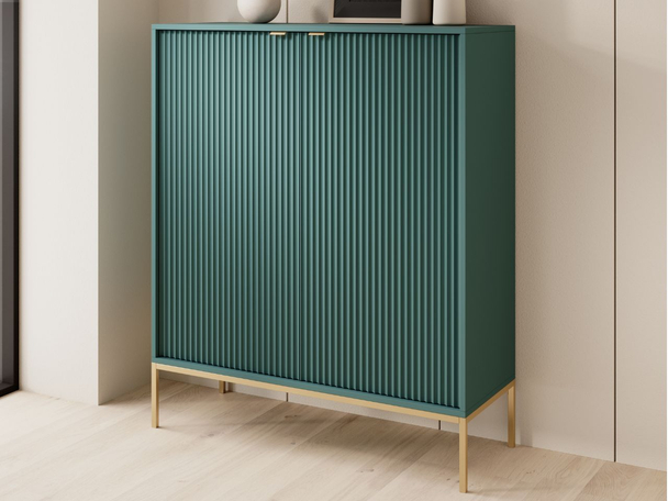 Commode de Rangement Amber vert