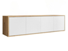 Suspendue \ Blanc || Chêne Artisan