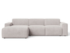 Gris \ Velours \ Angle gauche