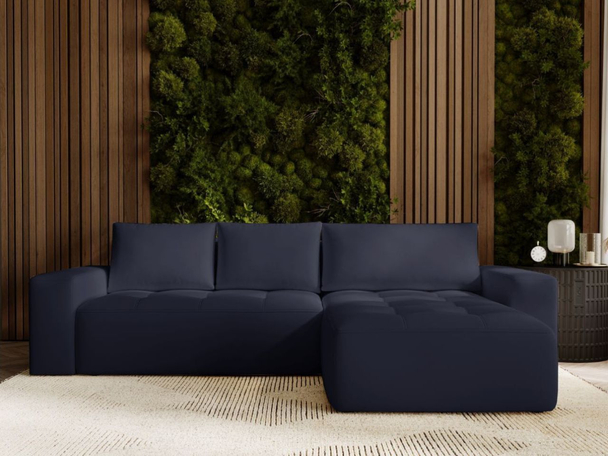 Canapé d'Angle Droite Convertible avec Coffre Portland Anthracite