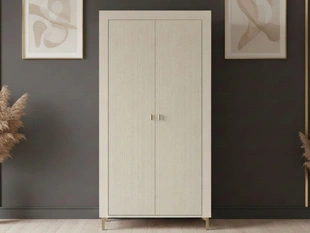 Armoire Portes Battantes Messina Cachemire