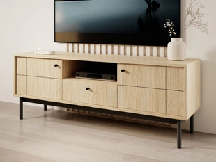 Meuble TV Rangement Julio Marron clair