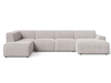 Gris \ Velours \ Angle gauche