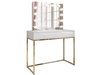 Brillant blanc \ Push to open \ Or