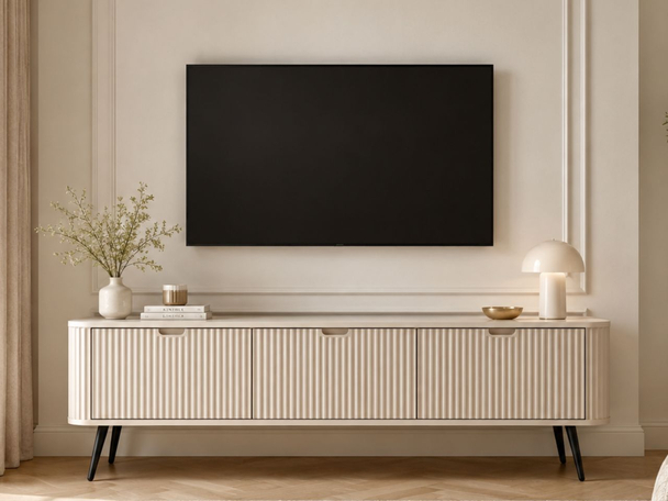 Meuble TV Rangement Viva Beige