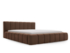 Marron \ Velours \ 180x200 cm