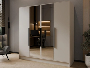 Armoire avec Miroir Lucca Cachemire