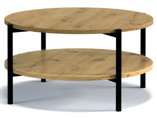 Table basse double Sevilla Marron
