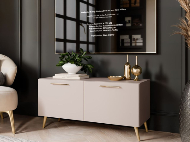 Meuble TV Rangement Noaé Cachemire