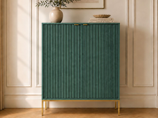 Commode de Rangement Amber vert