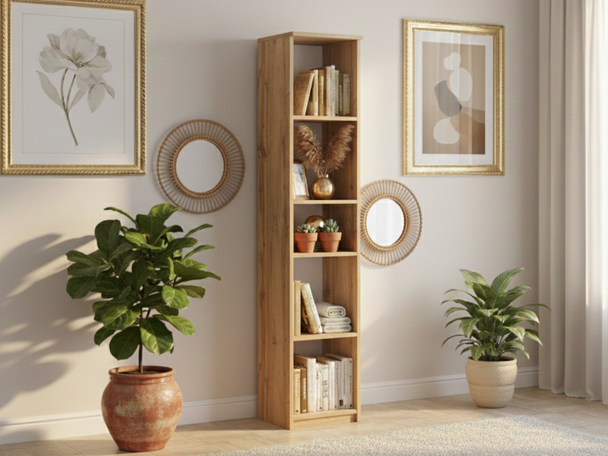 Étagère Arcadia Marron, Blanc