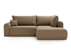 Marron \ Velours \ Angle droit