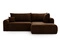 Marron \ Velvet \ Angle droit