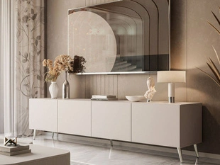 Meuble TV Rangement Nodoo Cachemire