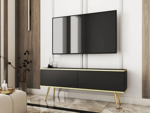 Meuble TV Rangement Diolo noir