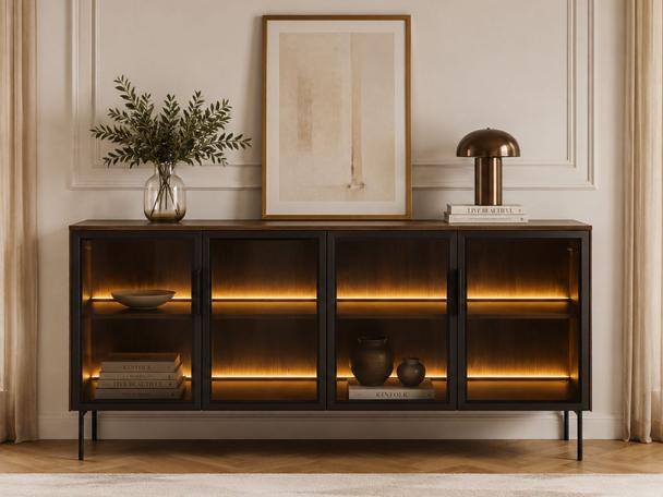 Buffet avec Portes Lumina Dąb Dunin Chêne Dunin