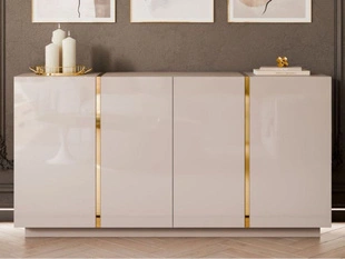 Commode de Rangement Lunelie Cachemire