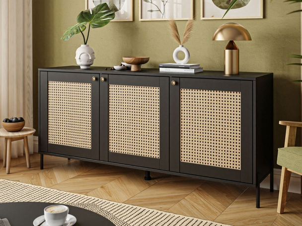 Commode de Rangement Bellance Noir