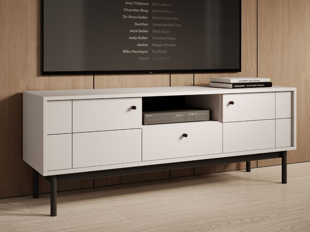 Meuble TV Rangement Julio Cachemire
