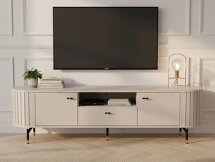 Meuble TV Rangement Soria Cachemire