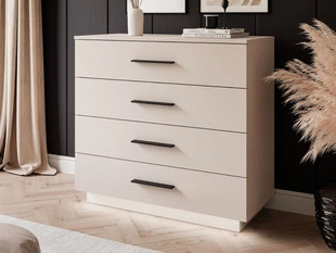 Commode de Rangement avec éclairage LED Nuveo Cachemire
