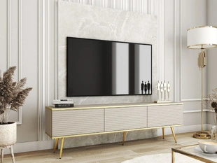 Meuble TV Rangement Diolo Beige