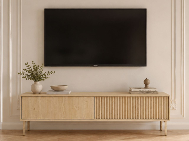 Meuble TV avec Portes 187 Gradimento Chêne Cremona