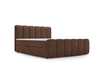 Marron \ Velours \ 140x200 cm