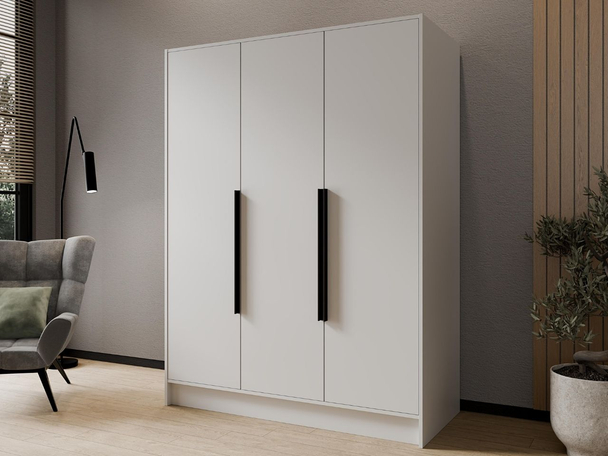Armoire Portes Battantes Perugia Blanc