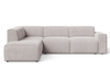 Gris \ Velours \ Angle gauche