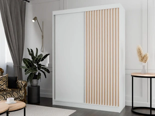 Armoire Portes Coulissantes Loreto Blanc