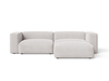 Gris \ Velours \ Angle droit