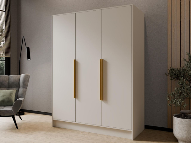 Armoire Portes Battantes Perugia Cachemire