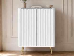 Commode de Rangement Viva blanc