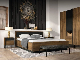 ensemble de meubles de chambre Pascale Noyer de Warmie, noir