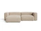 Beige \ Velours \ Angle gauche