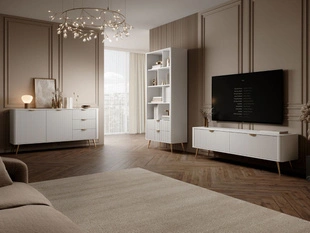 Ensemble de meubles de salon Latina Blanc