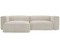 Beige \ Velours côtelé \ Angle gauche