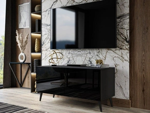 Meuble TV Rangement Noaé Noir