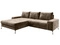 Marron clair \ Velours \ Angle gauche