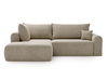 Beige \ Velvet \ Angle gauche