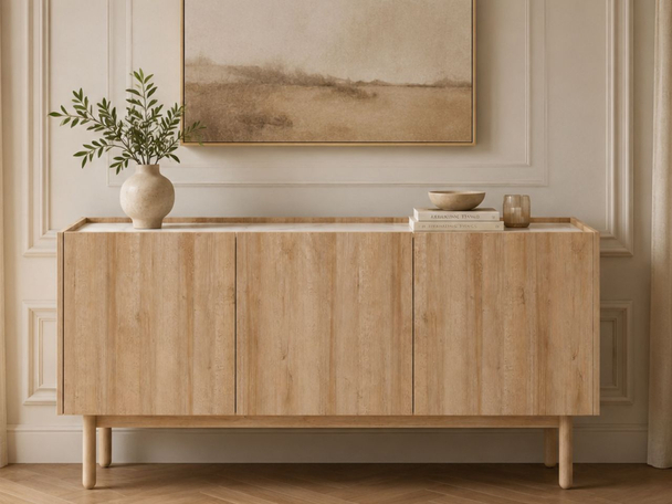 Commode de Rangement Braha Chêne de Riviera