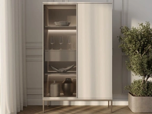 Moderne Vitrine avec LED Deo Cachemire