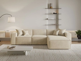 Canapé d'Angle Droite Arizona Beige