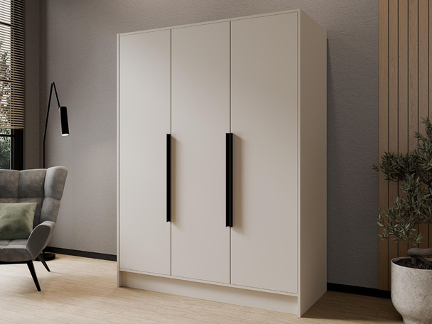 Armoire Portes Battantes Perugia Cachemire