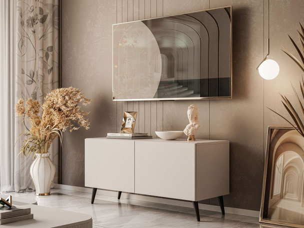 Meuble TV Rangement Nodoo Cachemire