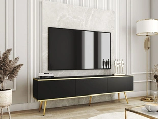 Meuble TV Rangement Diolo noir